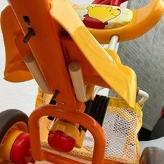 【受け渡し者と取り引き中】くまのぷーさん三輪車の画像