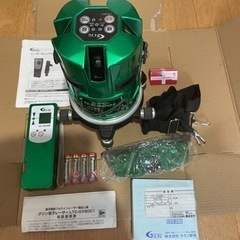 グリーンレーザーマルチラインセット箱汚れの為格安