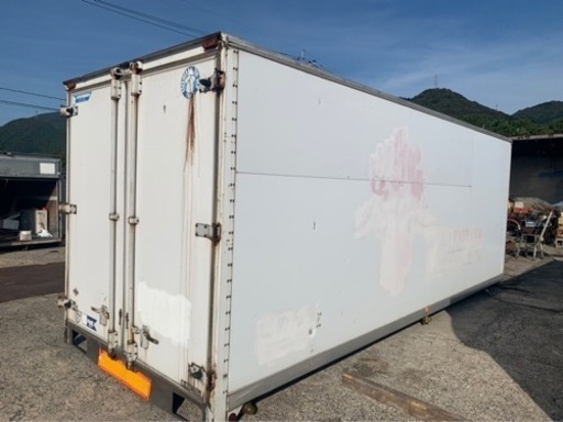 No.657 保冷バン 4ｔ 車  アルミ 箱 バイク 倉庫 トラック コンテナ 米 保管庫 物置 DIY No.657 保冷バン 4t 車 アルミ 箱 バイク 倉庫 トラック コンテナ 米