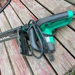 チェーンソー　電気　マキタの画像