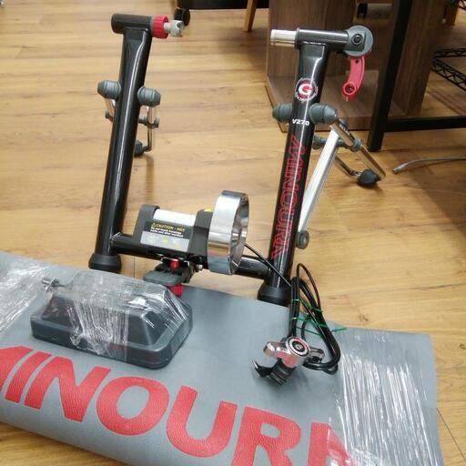 ミノウラ　v270   マット付き　自転車トレーナー　中古　エキスパート藤沢辻堂