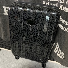 VIVAYOU ヒョウ柄 キャリーケース キャリーバッグ ビバユ...
