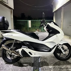 PCX125 リアボックス　社外マフラー　オイル交換済み