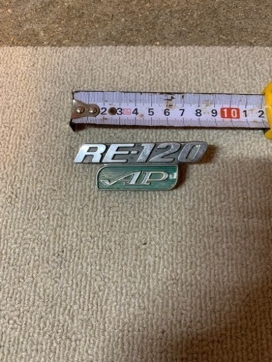 マツダ　サバンナ rx3  カペラ　ルーチェ　12A ロータリー　エンブレム　中古