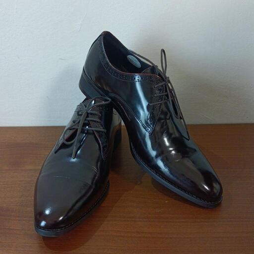 【売却済み】ワインカラー革靴 【24.5cm】Wine Colour Leather Shoes