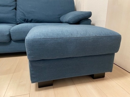 【2021年購入】NOCE  3人掛けソファー　オットマン付き