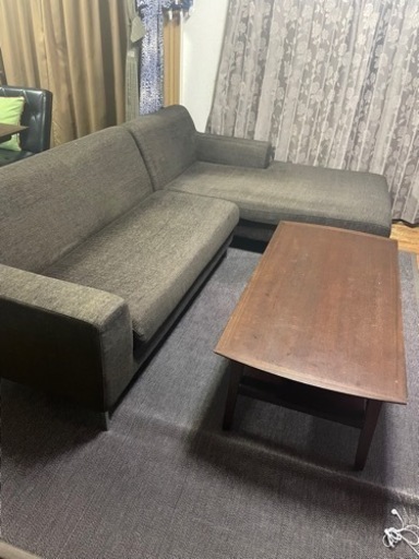カウチソファー＆テーブル