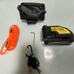 バイク、ディスクロックの画像