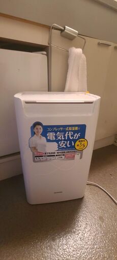 【値引交渉可】アイリスオーヤマ 除湿機 衣類乾燥 除湿器 コンプレッサー式 6.5L DCE-6515