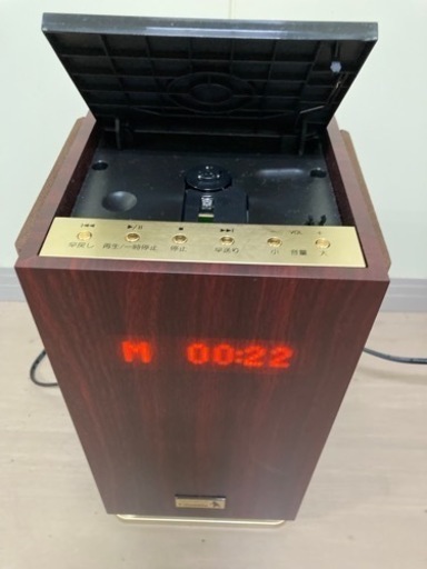 Columbia アナバスオーディオCDクロックラジオシステムNCA-100