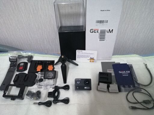アクションカメラ　4ｋ　wifi対応　※お問い合わせ多数のため迅速に取引き手続きが終わった方にお譲りします、決まりましたら受付終了設定にさせて頂きます