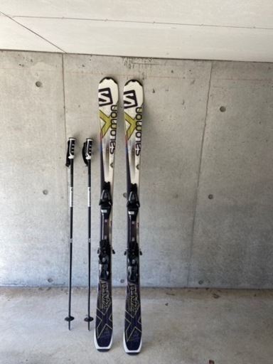 スキー4点セット　サロモン
