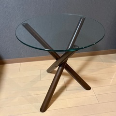【500円】ガラスサイドテーブル