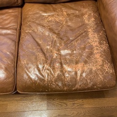 ウニコ　本皮ソファーの画像