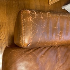 ウニコ　本皮ソファーの画像