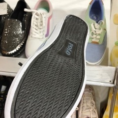 未使用品　POLO ポロ ラルフローレン スニーカー25.5 の画像