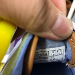 未使用品　POLO ポロ ラルフローレン スニーカー25.5 の画像