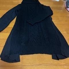 タートルネックワンピース
