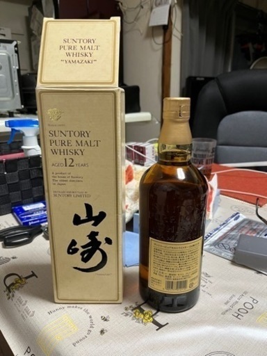ウイスキー山崎ピュアモルト12年