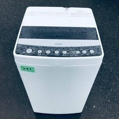 ✨2019年製✨291番 ハイアール✨電気洗濯機✨ JW-C45D‼️