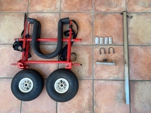 ボードドーリー　自転車連結バーセット　CAP