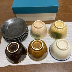 新品　湯呑み　茶托　セットの画像