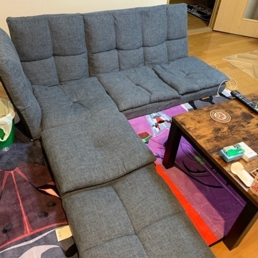 只今交渉中。リクライニング　ローソファー　3〜4人用