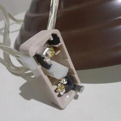 照明器具　茶色　LEDライト　の画像