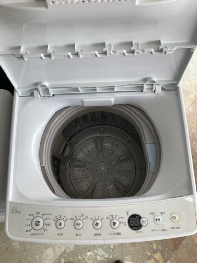 ハイアール 5．5kg全自動洗濯機 オリジナル ホワイト JW-C55BE-W リサイクルショップ宮崎屋住吉店22.10.7F