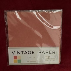 VINTAGE PAPER