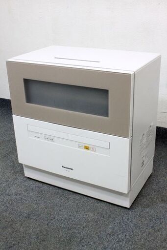 パナソニック/Panasonic NP-TH1-C 食器洗い乾燥機 卓上型 ECONAVI エコナビ 搭載 食器点数40点 2018年製 中古家電 店頭引取歓迎 R6436)
