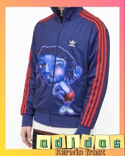 希少価値 adidas × karwinflost カーウィンフロスト トラックジャケット