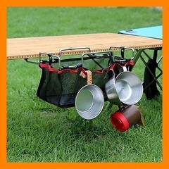 ⭐️テーブルサイドメッシュバッグ アウトドア キャンプ
