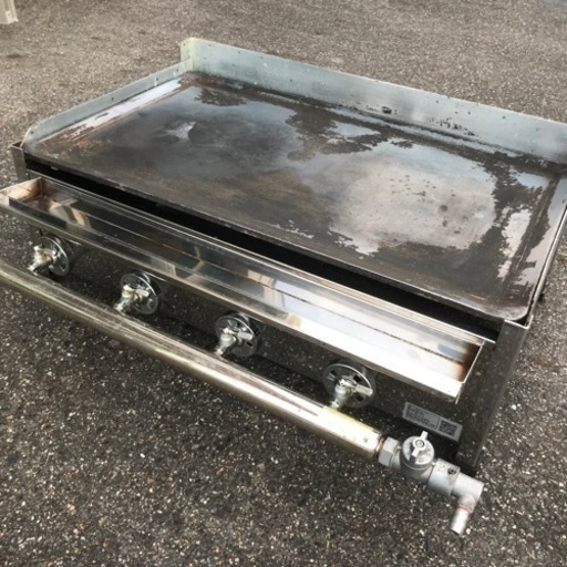 グリドル プレスグリドル YS600LPガス2018年製枠付き☆値下げ！