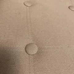 オットマン  椅子　足置き　ベージュの画像