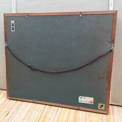 京都古家から 額絵 絵画 飛天 信綱うた? 利男? 美術品の画像