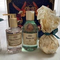 【未使用】SABON ボディソープ、ハンドジェル　入浴剤