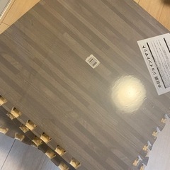 木目調ジョイントマット　グレー　新品の画像