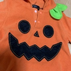ハロウィン　ロンパースの画像