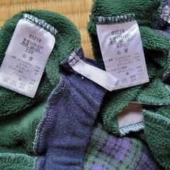 ①　2枚セット裏起毛スキニーパンツの画像