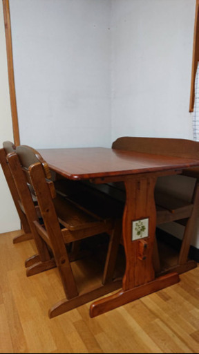 美品　カントリー家具　ダイニングセット