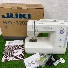 【中古品】JUKI ミシン　HZL-320Z