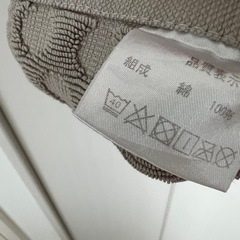 【お譲り先決定】ドットバスマット グレージュの画像