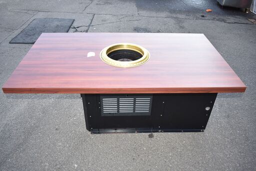 【ヤ取終了12/10】≪zy745≫美品 シンポ SPRJ 無煙 ロースターテーブル150 都市ガス 2014年 飲食店/焼き物/焼肉 zy745ジ 41002-04