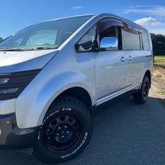 ★ 現車確認でお値引きします★デリカD5 シャモニー 禁煙車 BFグッドリッチ　カスタムの画像