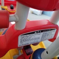 お取り引き打ち合わせ中です【訳あり】アイデス　ポップンカーゴミッキーマウス三輪車 の画像