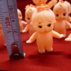 ミニキューピー人形/8体まとめ・ソフビ・本体のみ・中古品 の画像