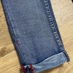 値下げ！新品未使用タグ付き マタニティ デニム スキニー パンツの画像