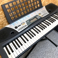 W出品中　動作品 台付 ヤマハ YAMAHA キーボード PSR-175 電子ピアノの画像
