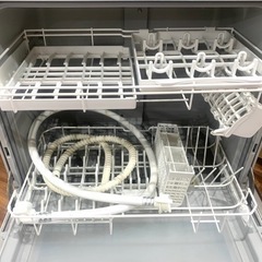★現状品 通電のみ パナソニック 2018年製 食器洗い乾燥機の画像